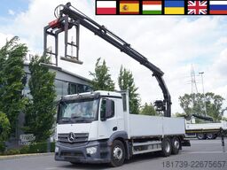 Mercedes-Benz Antos 2540 6x2 / 170 tho. km / HDS HIAB