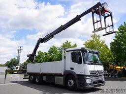 Mercedes-Benz Antos 2540 6x2 / 170 tho. km / HDS HIAB