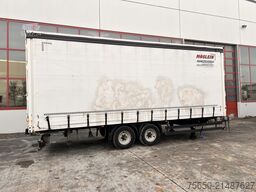 Möslein TPW 105 D 7,30  Tandem- Schiebeplanenanhänger zum Durchladen