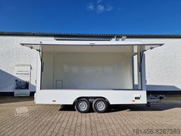 trailershop Aero Retro Verkaufsanhänger Leerwagen für diy Ausbau 420x200x230cm sofort