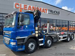 DAF FAX 85 CF 360 8x2 Euro 5 Hiab 16 Tonmeter laadk...