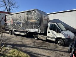 IVECO 35C7 SATTELZUGMASCHINE + AUFLIEGER VELDHUIZEN, NUR 85.000 KM !!
