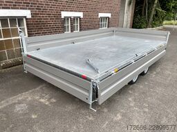 Humbaur HTK 3500.41 | STAHL 410X210X35CM 3500KG DREISEITENKIPPER