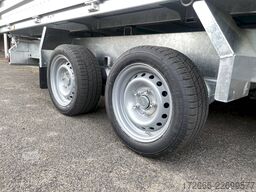 Humbaur HTK 3500.41 | STAHL 410X210X35CM 3500KG DREISEITENKIPPER