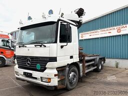 Mercedes-Benz Actros 2540 L 6x2 MP1 WITH V-CRANE & HOOK-ARM S...