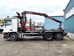 Mercedes-Benz Actros 2540 L 6x2 MP1 WITH V-CRANE & HOOK-ARM S...