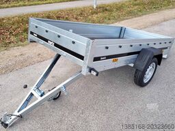 Martz Kastenanhänger Tieflader 750kg 264cm x 126cm kippbar NEU