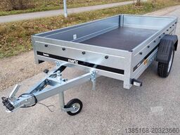 Martz Kastenanhänger Tieflader 750kg 264cm x 126cm kippbar NEU