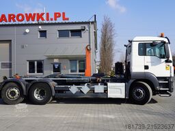 MAN TGS 26.440 6x2 E6/ Dalby hooklift 21 t