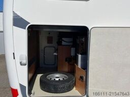 EURAMOBIL Contura 660HB - Festbett - Solar -