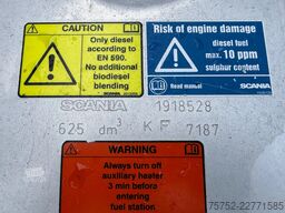 Scania S450 RTI Silo Compressor alcoa’s Retarder Stand...