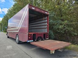 SCANIA 93M  250  /  BLATT feder/  ALU Koffer