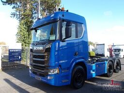 Scania R 660 - 6x4 - V8 - FULL AIR - LEATHER - LIFT AXLE