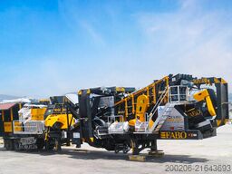 FABO crusher 80-100 TPH Mobile Jaw Crusher