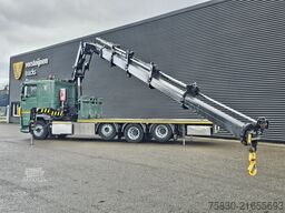 DAF XF 460 8x2 / HIAB CRANE + REMOTE / KRAN / GRUA