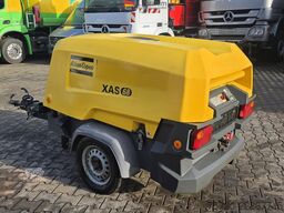 Atlas Copco XAS 68 KDG Kompressor mit Generator 12 KVA einsatzbereit 7 bar 3000rpm speed