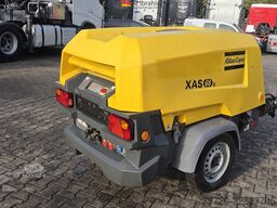 Atlas Copco XAS 68 KDG Kompressor mit Generator 12 KVA einsatzbereit 7 bar 3000rpm speed