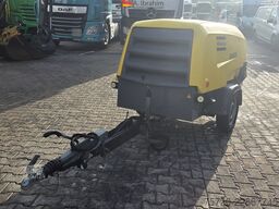 Atlas Copco XAS 68 KDG Kompressor mit Generator 12 KVA einsatzbereit 7 bar 3000rpm speed
