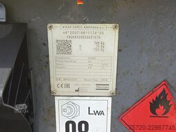 Atlas Copco XAS 68 KDG Kompressor mit Generator 12 KVA einsatzbereit 7 bar 3000rpm speed