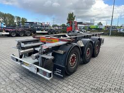 Van Hool 3-ASSIGE OPLEGGER 20FT ADR chassis / empty weig...