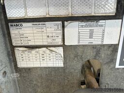 Van Hool 3-ASSIGE OPLEGGER 20FT ADR chassis / empty weig...