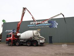Scania 8x4 With Putzmeister PUMI 24-3.67CS Truck-mounted