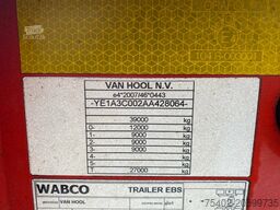 Van Hool Tank chassis / ADR / BPW + DISC / 20-30 FT