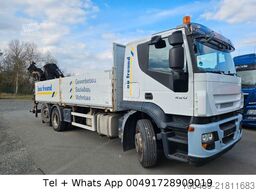 IVECO AT 260S42Y 7PS Kran+FUNK Hiab 166 E-4H EEV