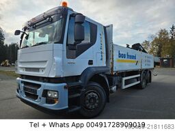IVECO AT 260S42Y 7PS Kran+FUNK Hiab 166 E-4H EEV