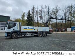 IVECO AT 260S42Y 7PS Kran+FUNK Hiab 166 E-4H EEV