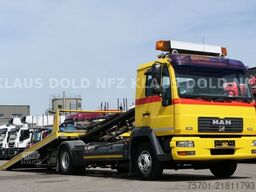 MAN L 2000 Abschleppwagen Standklima Seilwinde