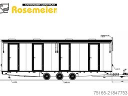 Rosemeier VE MOBI 8346 SP1-1 Tridem Veranda Mannschaftswagen