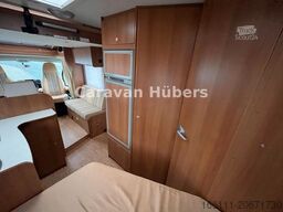 CARADO T 348 - Hub/Festbett - Klima - Garage -