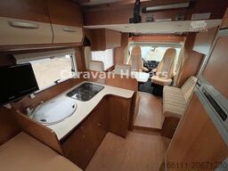 CARADO T 348 - Hub/Festbett - Klima - Garage -