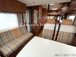 CARADO T 348 - Hub/Festbett - Klima - Garage -