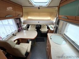 HYMER/ERIBA B 524 - Klima - Hub/Festbett - Sat/TV - Solar