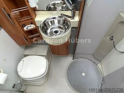 HYMER/ERIBA B 524 - Klima - Hub/Festbett - Sat/TV - Solar