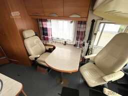 HYMER/ERIBA B 524 - Klima - Hub/Festbett - Sat/TV - Solar