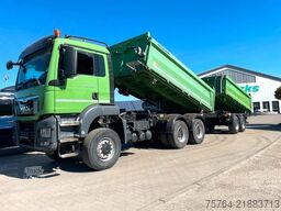 MAN TGS 26.460 / Meiller Stahl 3-Seitenkipper/6x6/AP