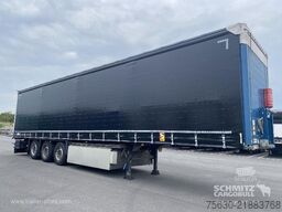 Open semitrailer with tarp Schmitz Cargobull Semitrailer Curtainsider Standard