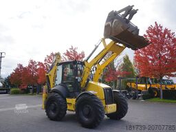 New Holland B 115 C backhoe loader / 1000 MTH !