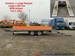 Humbaur Humbaur HT Tandem Tieflader + Rampen zGG. 10.5 t.