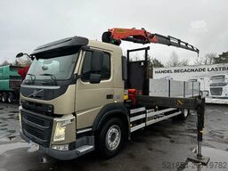 Volvo FM 11.330 4x2, Flatbed-truck with 18t/m Crane, ...