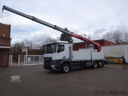 MERCEDES-BENZ 2648 Baustoffpritsche + PK 23001 TEC3 Kran
