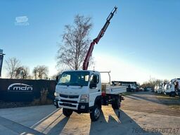 FUSO Canter 7C18 4x4 Kipper KRAN 11m Greifer AHK