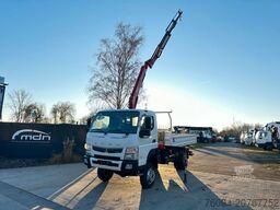 FUSO Canter 7C18 4x4 Kipper KRAN 11m Greifer AHK