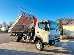 FUSO Canter 7C18 4x4 Kipper KRAN 11m Greifer AHK