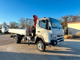 FUSO Canter 7C18 4x4 Kipper KRAN 11m Greifer AHK
