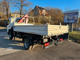 FUSO Canter 7C18 4x4 Kipper KRAN 11m Greifer AHK