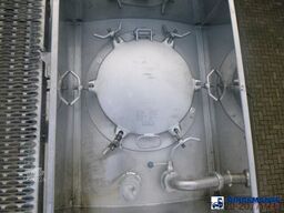L.A.G. Food tank inox 32m3 / 3 comp + pump + steam hea...